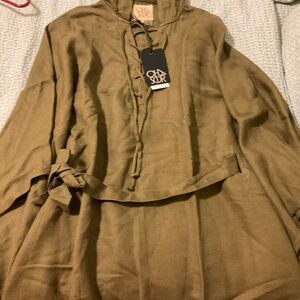Chaser Khaki Hooded Jacket